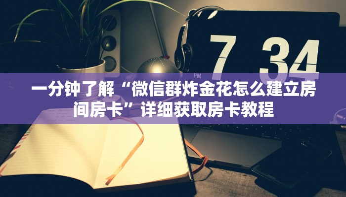 一分钟了解“微信群炸金花怎么建立房间房卡”详细获取房卡教程