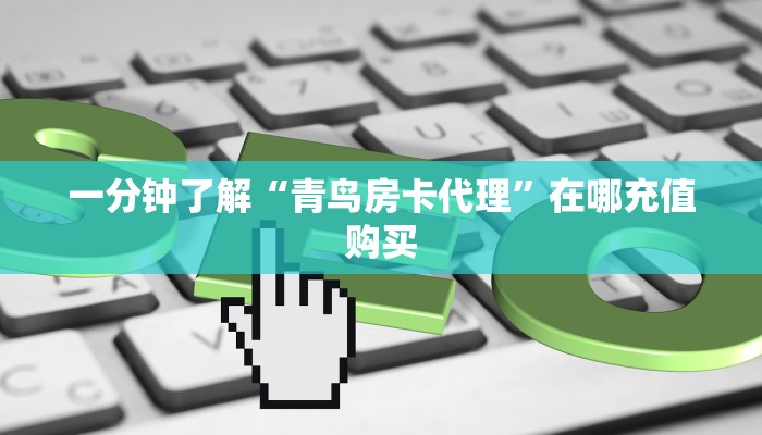 一分钟了解“青鸟房卡代理”在哪充值购买