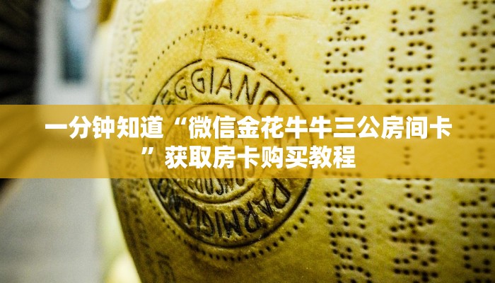 一分钟知道“微信金花牛牛三公房间卡”获取房卡购买教程