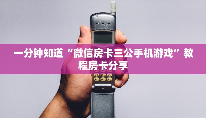 一分钟知道“微信房卡三公手机游戏”教程房卡分享