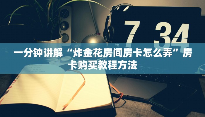 一分钟讲解“炸金花房间房卡怎么弄”房卡购买教程方法