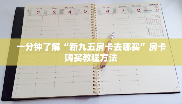 一分钟了解“新九五房卡去哪买”房卡购买教程方法