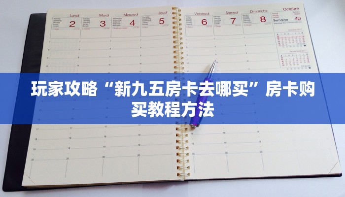 玩家攻略“新九五房卡去哪买”房卡购买教程方法