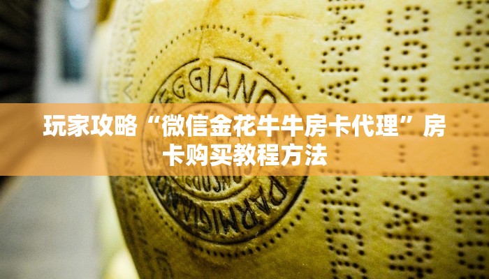 玩家攻略“微信金花牛牛房卡代理”房卡购买教程方法