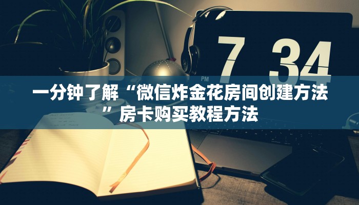 一分钟了解“微信炸金花房间创建方法”房卡购买教程方法
