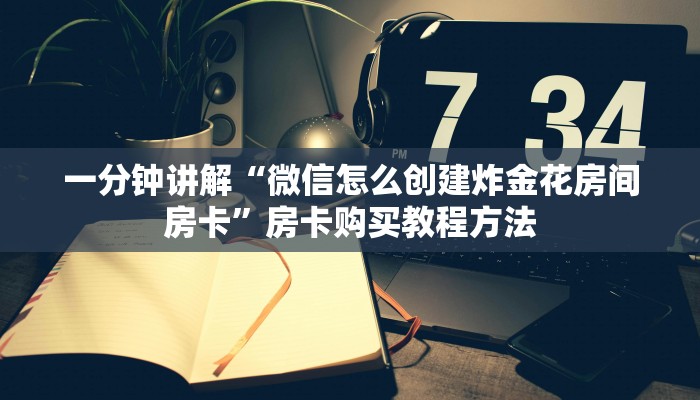 一分钟讲解“微信怎么创建炸金花房间房卡”房卡购买教程方法