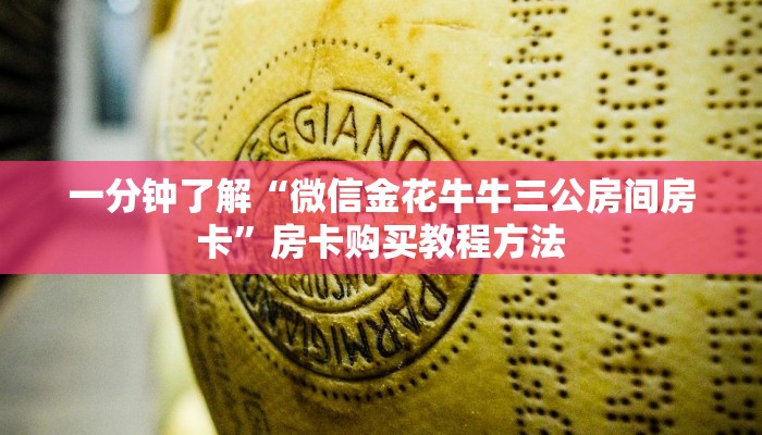一分钟了解“微信金花牛牛三公房间房卡”房卡购买教程方法