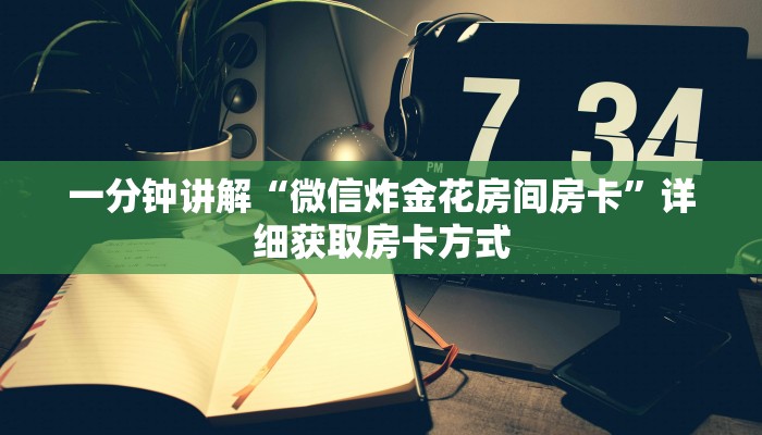 一分钟讲解“微信炸金花房间房卡”详细获取房卡方式